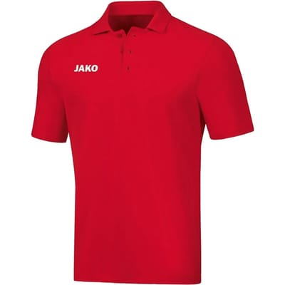 Jako Base Polo Dames - Rood | Maat: 38