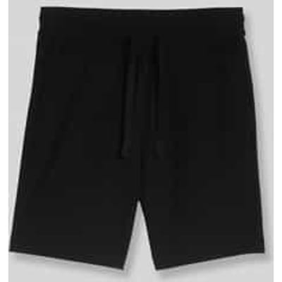 Tom Tailor Denim - Relaxed shorts met wafelstructuur - Maat XXL - Black