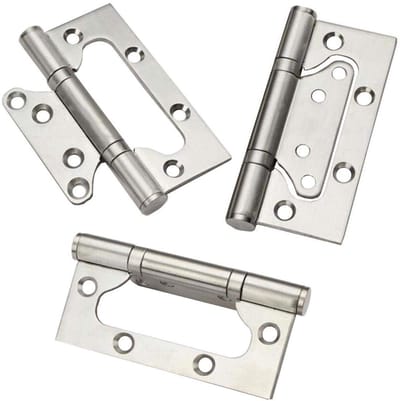 Cosensi- Scharnieren 10 cm - Set van 2 - Hoogwaardige roestvrij staal - Scharnieren voor deuren/ramen - Eenvoudige installatie - Sterke draagcapaciteit - Deurscharnieren