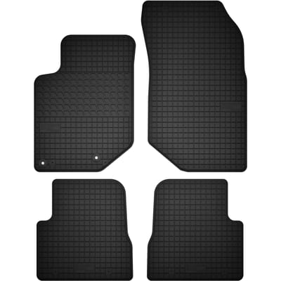 Wielganizator SolidTread Serie - Rubber Autovloermatten - Peugeot 2008 II - Hatchback - Zwart