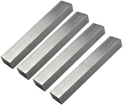 Roestvrijstalen Platen - Metalen Staven - Industriële Toepassingen - Geborstelde Afwerking - 6 mm dik - Zilverkleurig