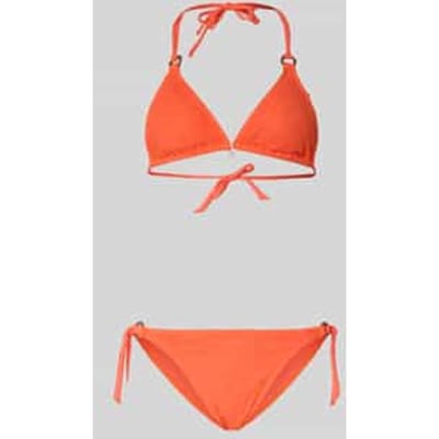 Bikini met allover gehaakte look model 'Sunmesh'