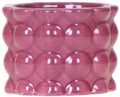 Kolibri Home | Cotton Shine sierpot - Purple - Ø6cm