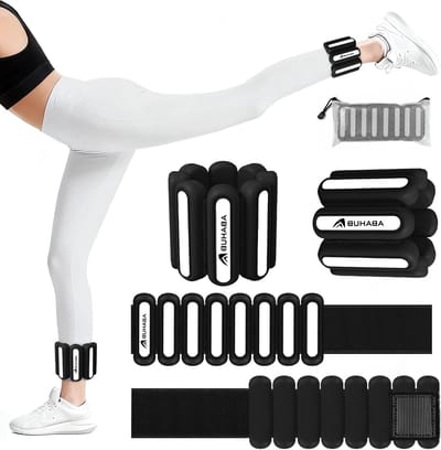 Verstelbare pols- en enkelgewichten, set van 2 (0,45 kg elk), ideaal voor krachttraining en fitness