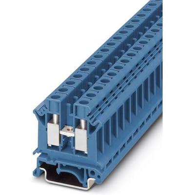 Phoenix Contact 3005086 Doorgangsserieklem 10.2 mm Schroeven Blauw 50 stuk(s)