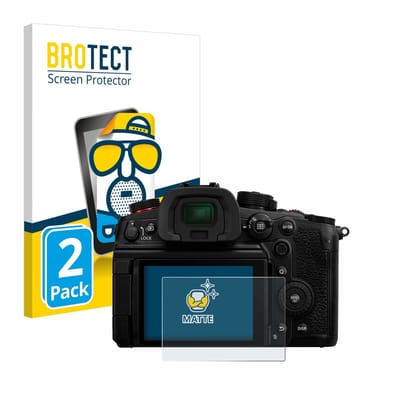 BROTECT - Screenprotector voor Panasonic Lumix DC-GH7 - Folie Beschermfolie matte 2 Stuks