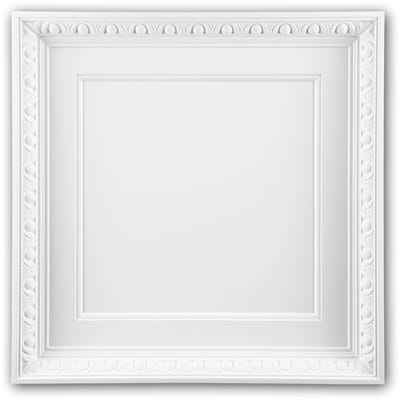 Plafondtegel 157001 Profhome Plafond-element Wandpaneel neo-empire stijl wit