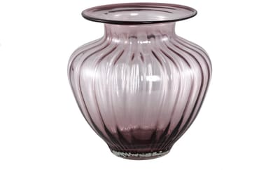 PTMD Marlisha Pink Glass Vase Big Round