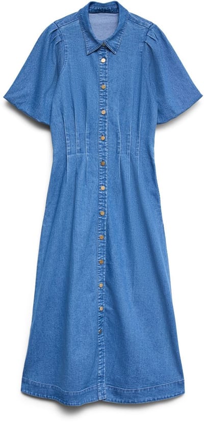 VERO MODA MATERNITY - VMMCASSIDY DENIM MAXI DRESS - Dames - Maxi jurken