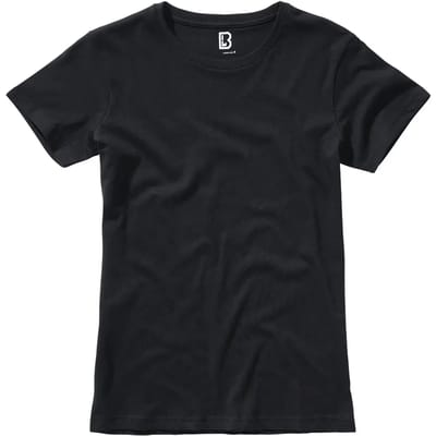 Brandit T-shirt - Ladies T-Shirt - S tot 5XL - voor Vrouwen - zwart