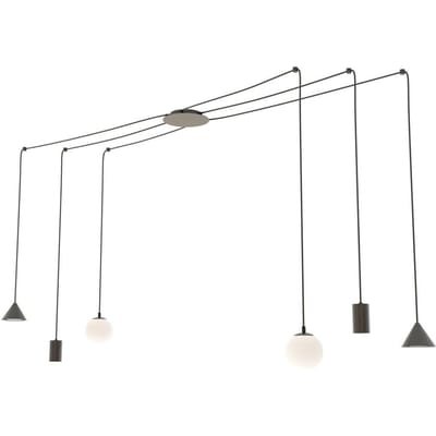 Hanglamp Fuji 6-lichts | Cozyhouse