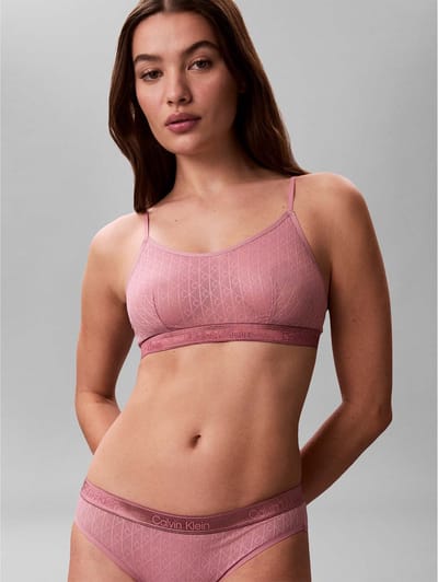 Ondergoed Bh's Calvin Klein Ongevoerde Bralette - Fashion Wear - Vrouwen