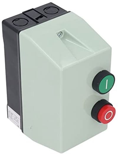 Dailygoods - Magnetische elektromotorstarter - Motorbescherming - Duurzaam en waterdicht - Geschikt voor luchtcompressoren - Multifunctioneel gebruik...