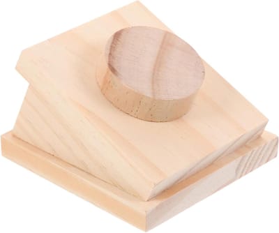 Armband Houder - Sieraden Display - Thuis Organiseren - Luxe Hout Materiaal - 8.5x7.5x5.3 cm - Niet gespecificeerd