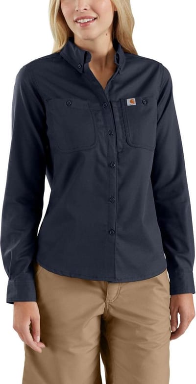 Carhartt Damesoverhemd Rugged Professional L/S Shirt Navy