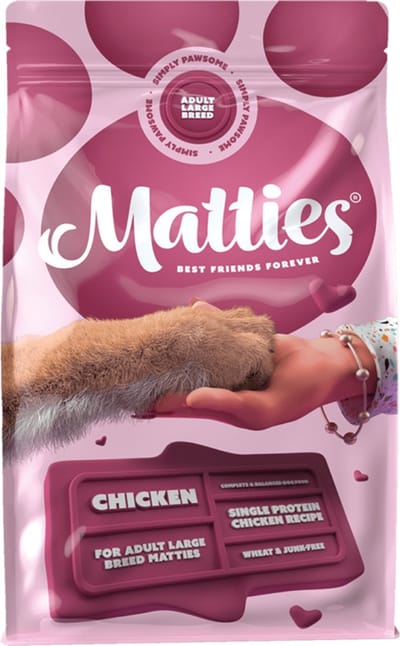 Matties - Premium Adult Large Breed - Kip - Glucosamine & Chondroïtine