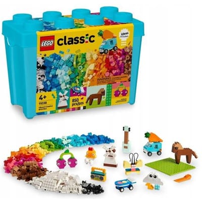 LEGO Classic Kleurrijke creatieve opbergdoos - 11038