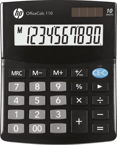 HP rekenmachine - OfficeCalc 110 - bureaurekenmachine - HP-OC110-INT