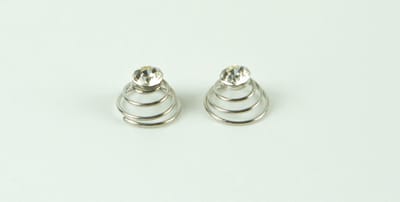 Curlies glas steen strass middel