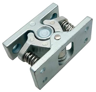 Dailygoods- Deurstopper Zinklegering - Deurbuffer - Deurstoppers voor Buiten - Deurvastzetter - Deurstopper voor Caravan - Roestvrij Stalen Veren - Deurhouder