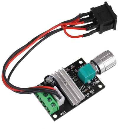 6V 12V 24V 28V 3A 80W DC Motor Speed Controller met PWM en Verstelbare Snelheid voor Motorbesturing