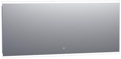 Brauer Jasper Spiegel - Rechthoekig - 160 cm - met Directe LED-Verlichting - Dimbaar - met Touchbediening