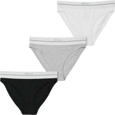 Ellesse Dames Solofra Onderbroeken (Verpakking van 3) (Multikleur)
