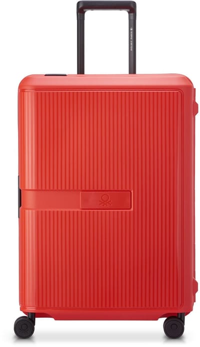 Delsey Paris x United Colors Of Benetton - Color Block - 66 cm Reiskoffer - Rood