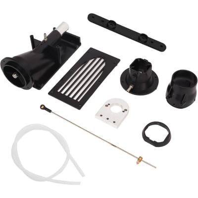 40MM Afstandsbedieningsboot Jet Pusher Oversized Kaliber Pomp Jet Water Pusher Boot Thruster Zwart zwart
