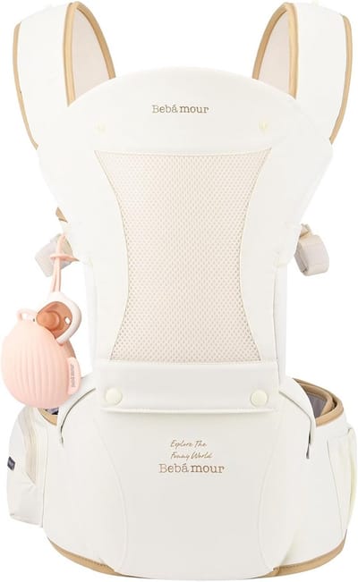 Comfortabele Draagzak voor Baby's en Peuters (0-36 Maanden) met Heupzitje