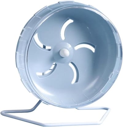 Loopfiets voor kleine dieren - Hamster wiel - Huisdier training - Stil lagerontwerp - 175 cm diameter - Blauw