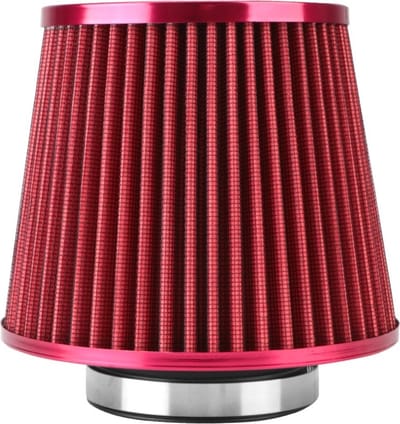 VCTparts® Open Luchtfilter Rood Sport Filter met Cold Air Intake – Sportfilter en Powerfilter voor Meer Vermogen