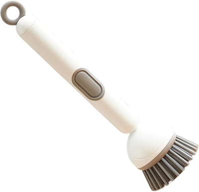 Keuken Schuurborstel | Roterende Schrobborstels voor Schoonmaken,Lange Steel Schuurborstel Huishoudelijke Schoonmaak Voor Douche Badkamer Keuken Pannen Flessen Aanrecht