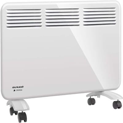 Elektrische Convector - Badkamer Verwarming - Ruimte Verwarmen - IP24 Vocht Bescherming - 53 x 63 cm - Wit