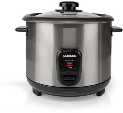 Melissa 16280024 - Rijstkoker 1,5 l - 500 W - Antiaanbaklaag - Stoommand - Warmhoudfunctie - Automatische uitschakeling