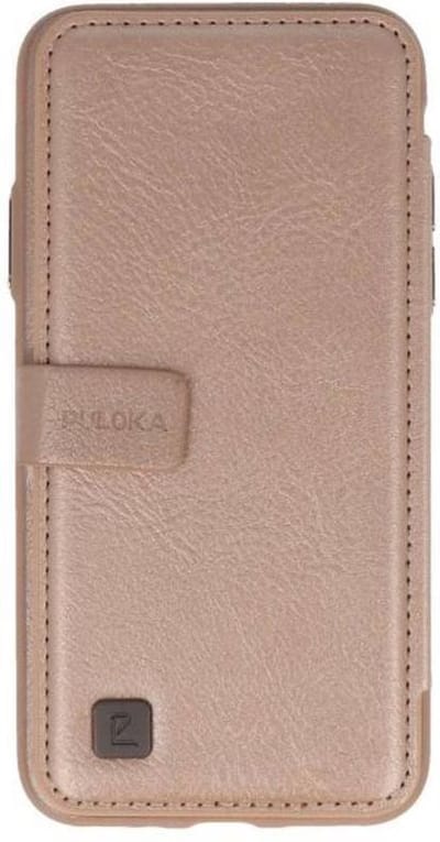 Goud Back Cover Book Design Hoesje voor iPhone X