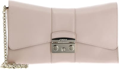 FURLA Leren Schoudertas Koppeling Metropolis Shoulder Bag Remix Ballerina i Roze