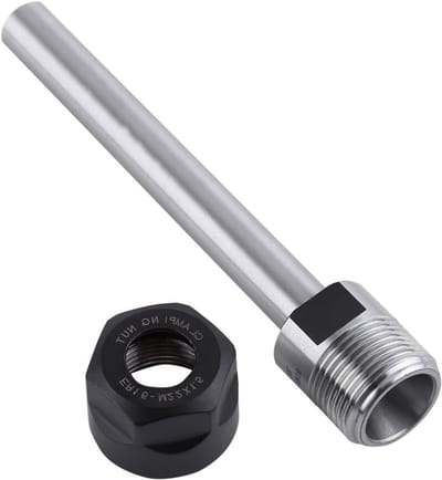 Collet Milling Extension Rod voor CNC Frezen - C12-ER16-100L, Stalen Schacht, Precisie Gereedschap voor Verspaning en Draaien
