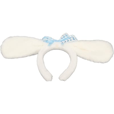 Serre-tête en peluche anime Oreilles de lapin chien à grand nœud Cerceau pour cheveux Costume Cosplay Coiffure Maquillage facial