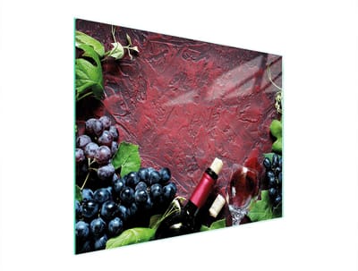 TMK ArtDeko - Snijplank Glas - 52x40cm - Hittebestendig - Antislip