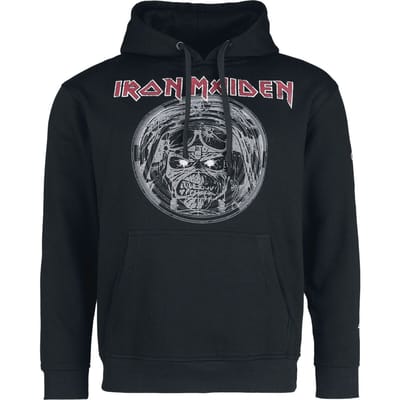Iron Maiden Trui met capuchon - Aces High - S tot XXL - voor Mannen - zwart