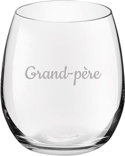 Drinkglas gegraveerd - 39cl - Grand-père