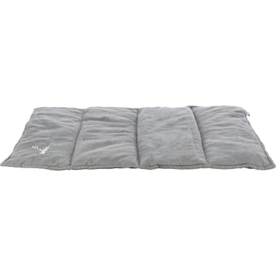 Hondendeken Trixie - Compact Reisdeken 100x70cm - Geweven Velours, Slipvast, Grijs