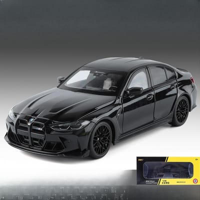 1:18 Bao M3 Simulatie Legering Kinderen Schuif Speelgoedauto Ornament Echt Geautoriseerd