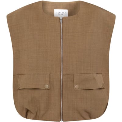 SISTERS POINT Garwin-ve3 - Dames gilet - D. Sand Mel - Maat M