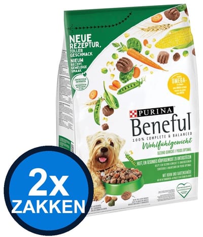 2x Beneful - Gezond Gewicht - Hondenvoer Droogvoer - 2.8 kg