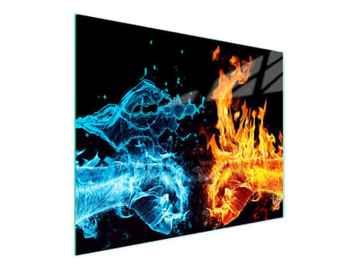 TMK ArtDeko - Snijplank - Glas - 52x30 cm - UV-print