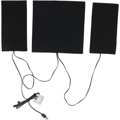 USB Elektrisch Verwarmingsblad 3 Niveaus Instelbare Temperatuur Wasbaar Koolstofvezel Verwarmingskussen DC 5V