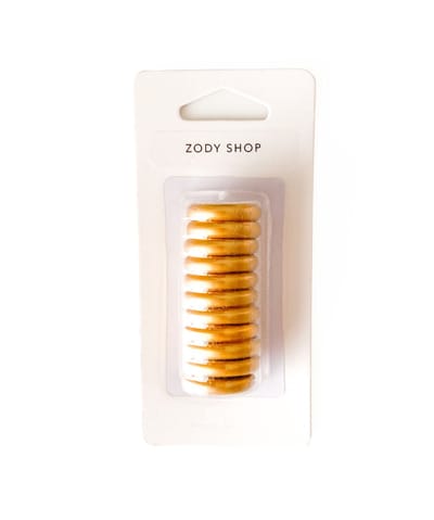 Zody Shop Discbound Schijven – 11 Stuks (8 + 3 Reserve) – Aluminium – Goud – 24 mm – Voor Zody Journal & Notitieboeken