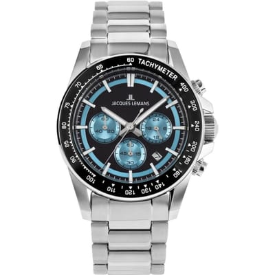 Jacques Lemans - 1-2207B - Polshorloge - Heren - Kwarts - Liverpool